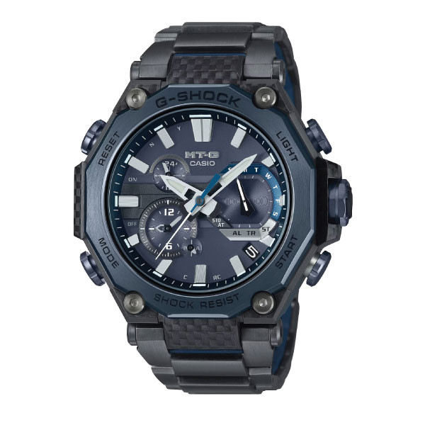 Casio G-SHOCK MT-G Men Watch - Black & Blue | MTG-B2000YBD-2ADR