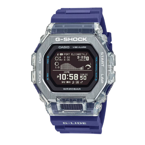 Casio G-SHOCK Bluetooth Digital Men Watch - Blue | GBX-100S-2DR