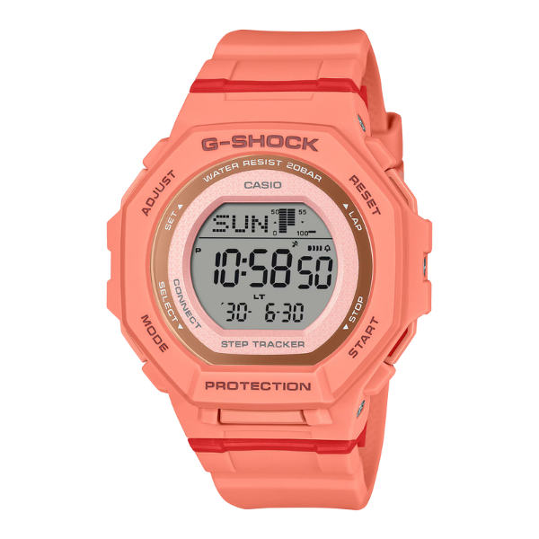 Casio G-SHOCK Digital Women Watch - Orange | GMD-B300SC-4DR