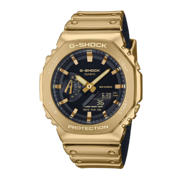 Casio G-SHOCK Fine Metallic Series Men Watch - Gold | GM-2100YMG-9ADR