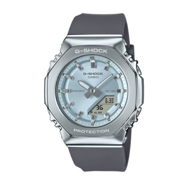 Casio G-SHOCK Women Analog-Digital Watch - Blue & Grey | GM-S2110-2ADR