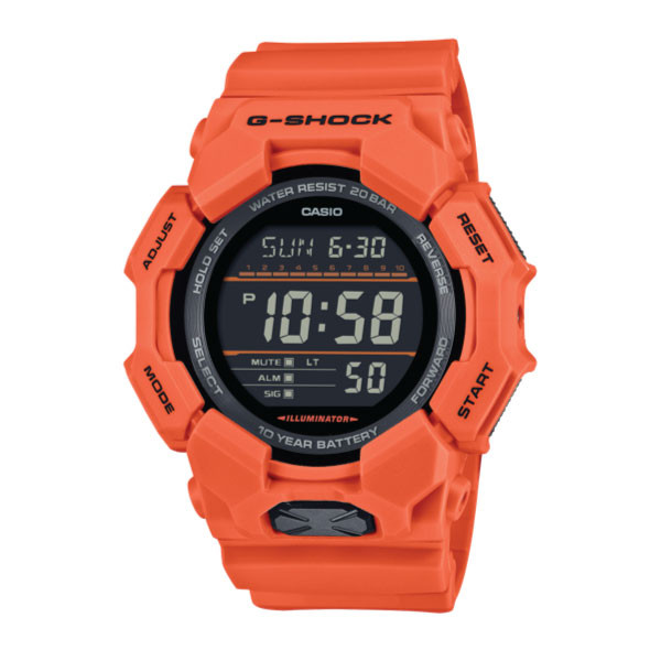 Casio G-SHOCK Casual Digital Men Watch - Orange | GD-010-4DR