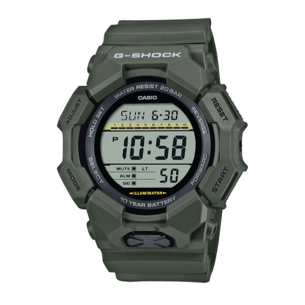 Casio G-SHOCK Casual Digital Men Watch - Green | GD-010-3DR