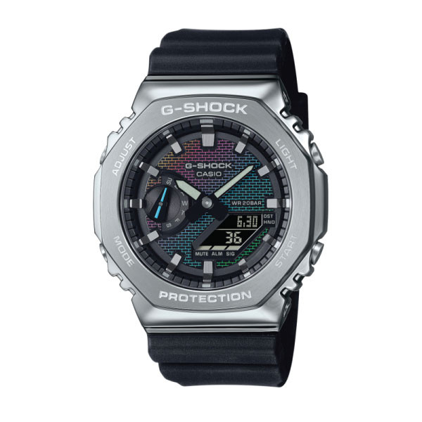 Casio G-SHOCK G-STEEL Casual Men Analog-Digital Watch - Black & Silver | GM-2100RW-1ADR