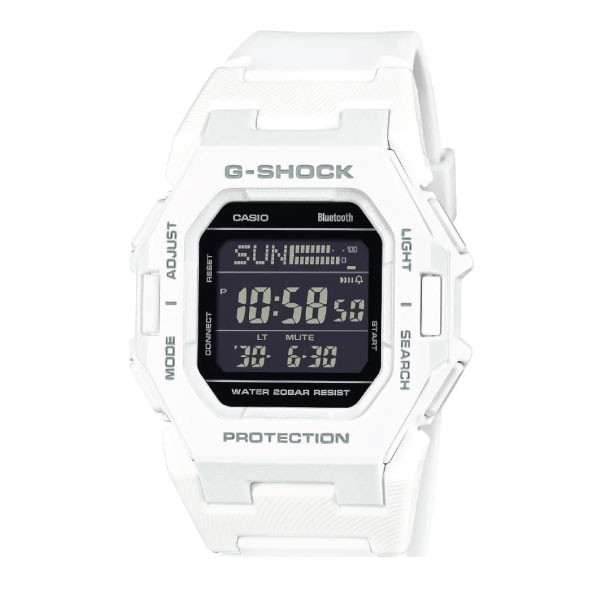 Casio G-SHOCK Bluetooth Casual Digital Men Watch - White | GD-B500-7DR