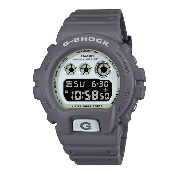 Casio G-SHOCK Casual Digital Men Watch - Grey | DW-6900HD-8DR