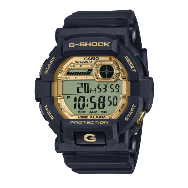 Casio G-SHOCK Casual Digital Men Watch - Black & Gold | GD-350GB-1DR