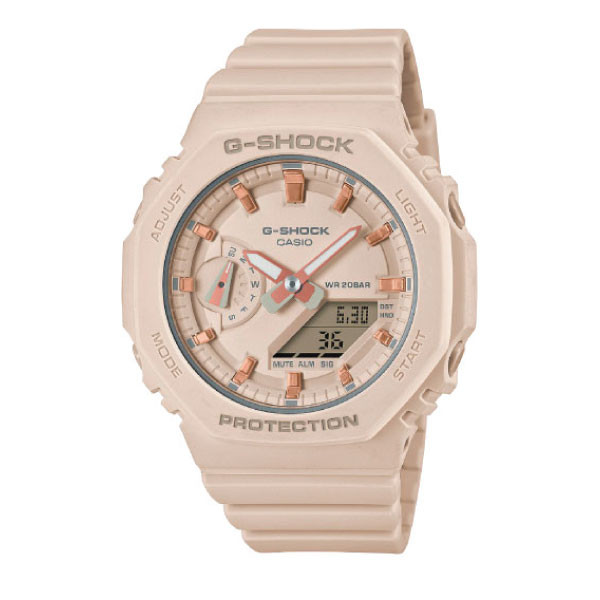 Casio G-SHOCK Casual Women Analog-Digital Watch - Beige | GMA-S2100-4ADR