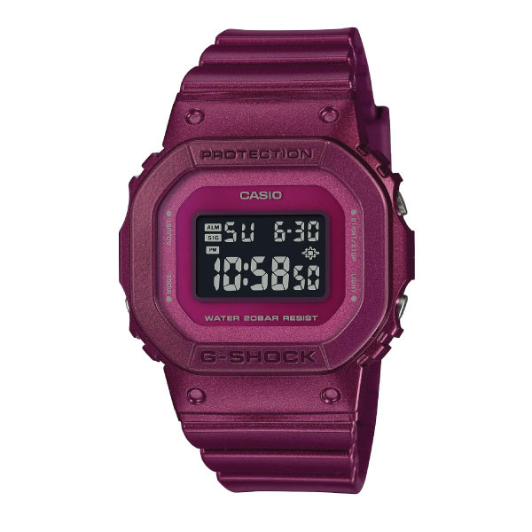 Casio G-SHOCK Black & Red Digital Women Watch | GMD-S5600RB-4DR