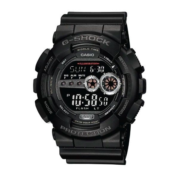 Casio G-SHOCK Casual Digital Men Watch - Black | GD-100-1BDR