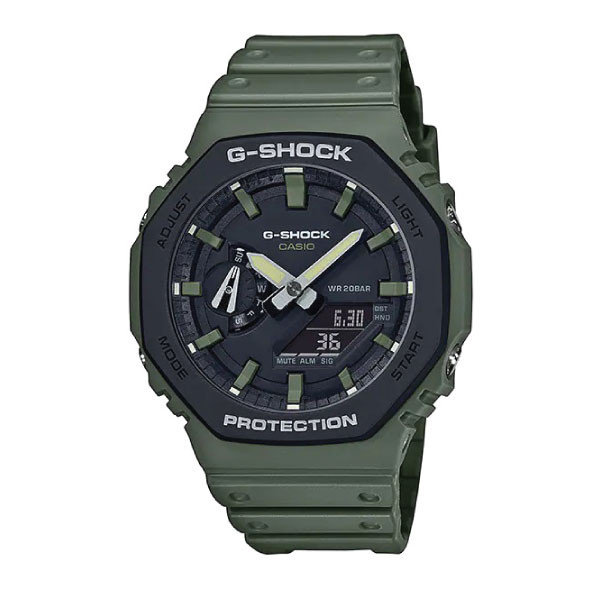 Casio G-SHOCK Utility Color Casual Men Analog-Digital Watch - Green | GA-2110SU-3ADR