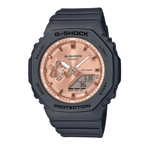 Casio G-SHOCK Casual Women Analog-Digital Watch - Black & Rose Gold | GMA-S2100MD-1ADR