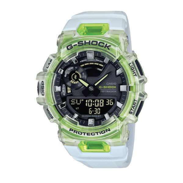 Casio G-SHOCK G-SQUAD Bluetooth Men Watch - Green & White | GBA-900SM-7A9DR