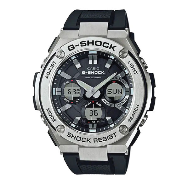 Casio G-SHOCK G-STEEL Solar Men Watch - Black | GST-S110-1ADR