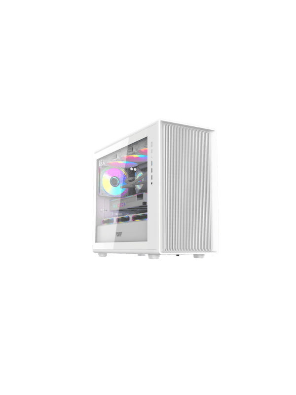 DarkFlash DB460M M-ATX PC Case White | DB460M White