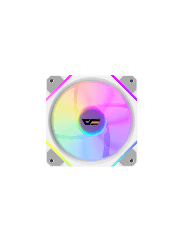 DarkFlash DM12 Pro A-RGB Cooling Fan, WHITE | DM12 Pro