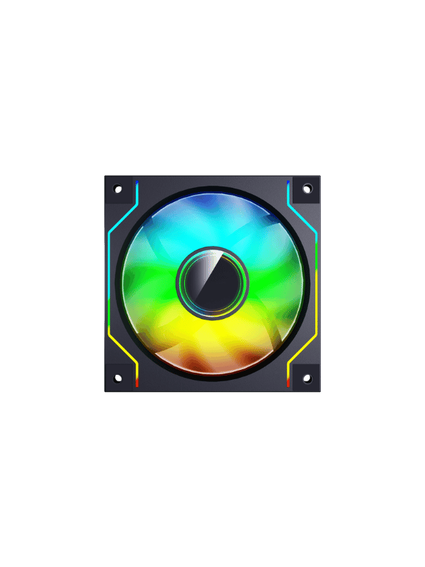 Darkflash DM20 ARGB Cooling Fan – BLACK | DM20 Black