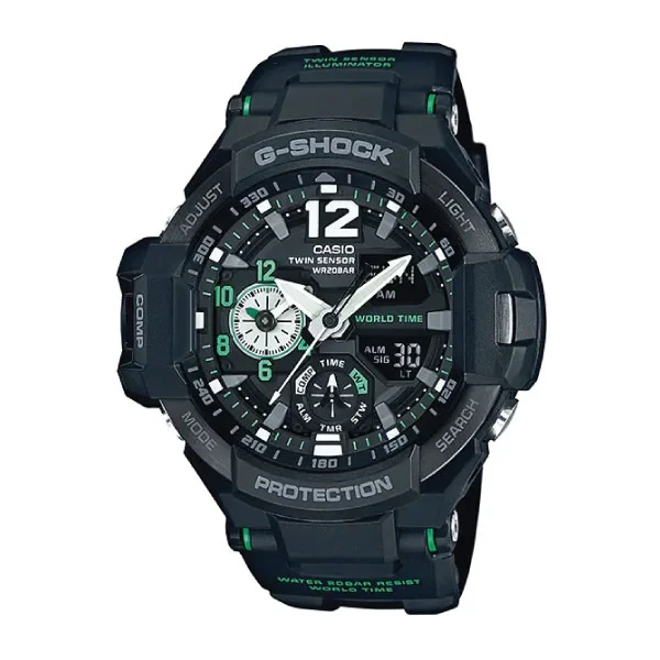 Casio G-SHOCK MASTER OF G GRAVITYMASTER Men Watch - Black | GA-1100-1A3DR