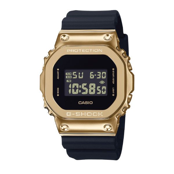 Casio G-SHOCK Metal Men Watch - Black Gold | GM-5600G-9DR