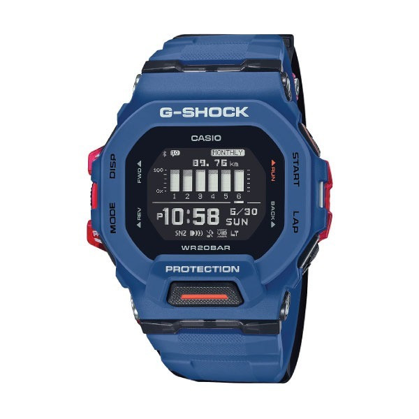 Casio G-SHOCK Bluetooth Digital Men Watch - Blue | GBD-200-2DR