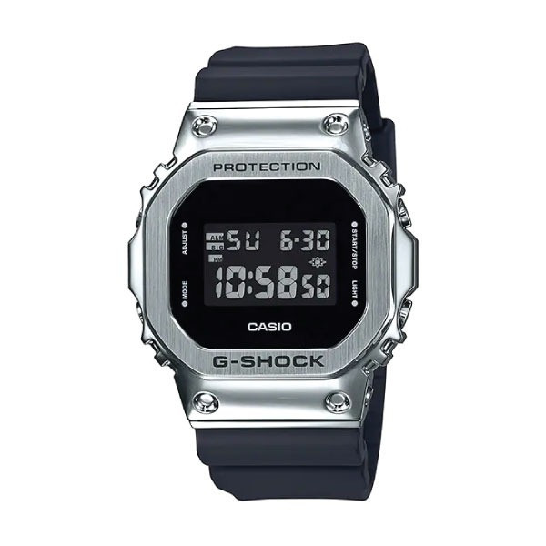 Casio G-SHOCK Metal Men Watch - Silver | GM-5600-1DR