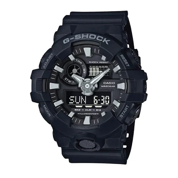 Casio G-SHOCK Casual Men Watch - Black | GA-700-1BDR