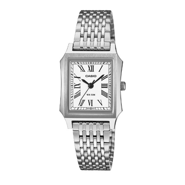 Casio Women 3-Hand Watch - Silver / White | LTP-B190D-7BVDF