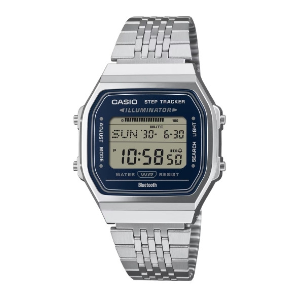 Casio Vintage Digital Unisex Metal Watch - Blue / Silver | ABL-100WE-2ADF