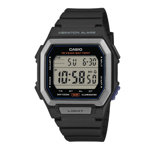 Casio Digital Men Watch - Black | W-738H-1AVDF