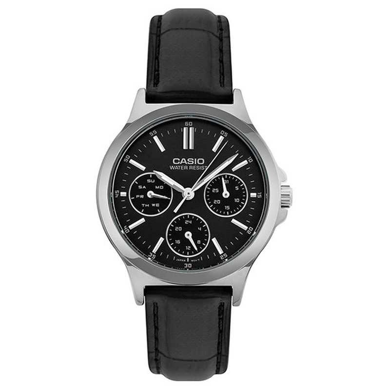 Casio Women 3-Hand Watch - Black / Silver | LTP-V300L-1AUDF