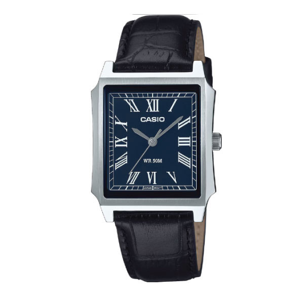 Casio Men 3-Hand Watch - Black / Blue | MTP-B190L-2BVDF
