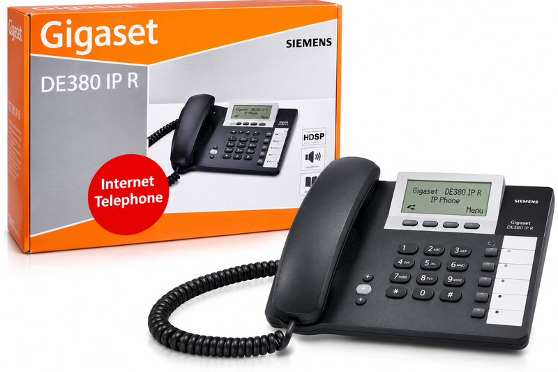 Siemens Gigaset DE380 IP R VoIP Internet Phone | BGC-DE380IP-R