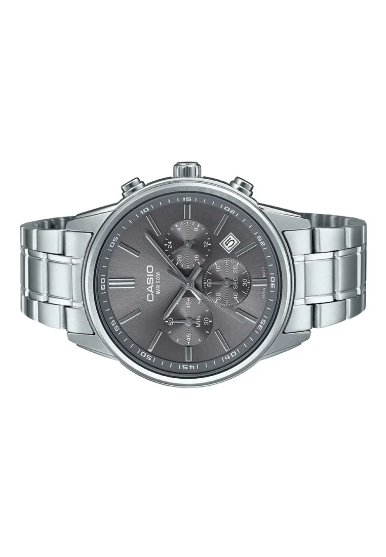 Casio Men 3-Hand Watch - Silver | MTP-E515D-8AVDF