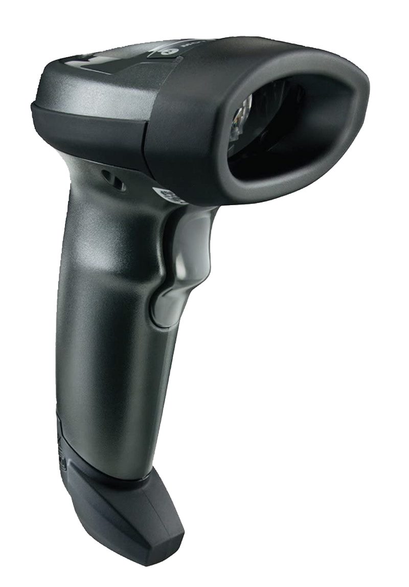 Zebra LI2208 — Corded Handheld Barcode Scanner Kit with Shielded USB Cable and Stand — Black | LI2208-SR7U2100SGW