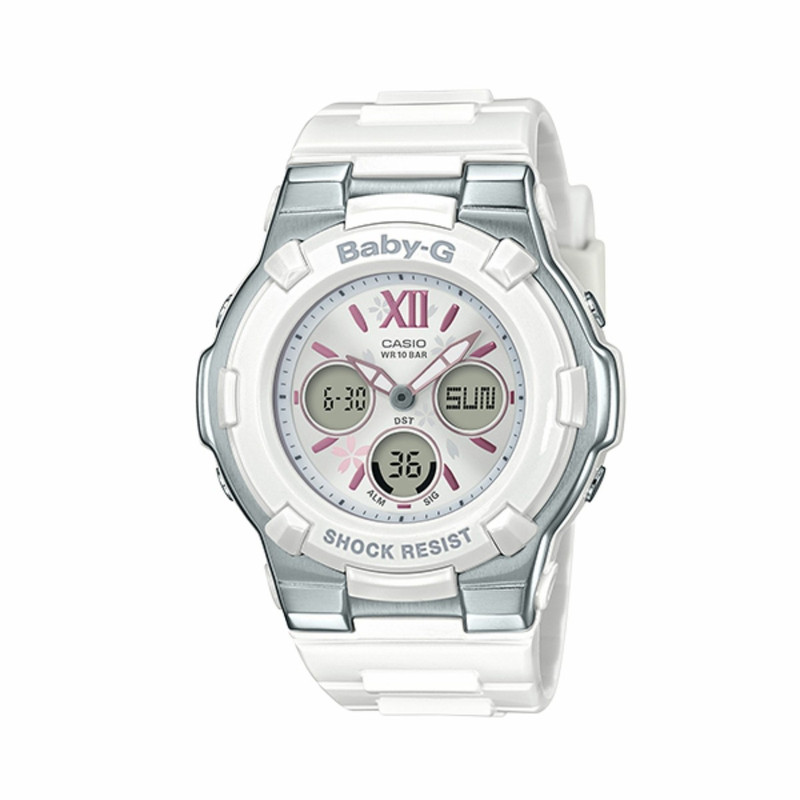 Casio Baby-G Women Analog-Digital Watch - White | BGA-110BL-7BDR