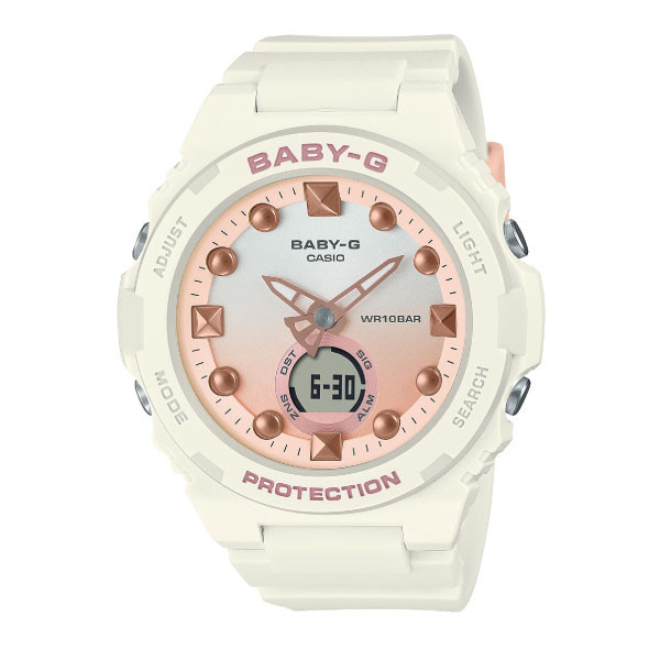 Casio Baby-G Women Analog-Digital Watch - White | BGA-320-7A1DR