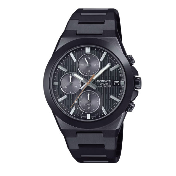 Casio Edifice Men Solar Chronograph Watch - Black | EFS-S650DC-1ADF