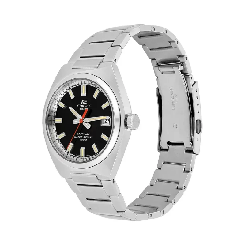 Casio Edifice Men Analog Watch - Silver Black | EFB-109D-1AVDF