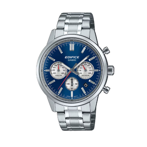 Casio Edifice Men Chronograph Watch - Blue Silver | EFR-575D-2ADF
