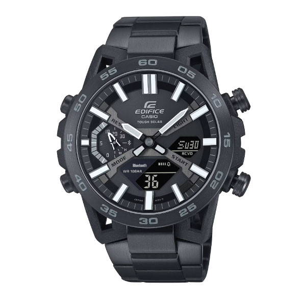 Casio Edifice SOSPENSIONE Men Connected Solar Watch - Black | ECB-2000DC-1BDF