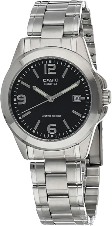 Casio Men 3-Hand Watch - Black / Silver | MTP-1215A-1ADF