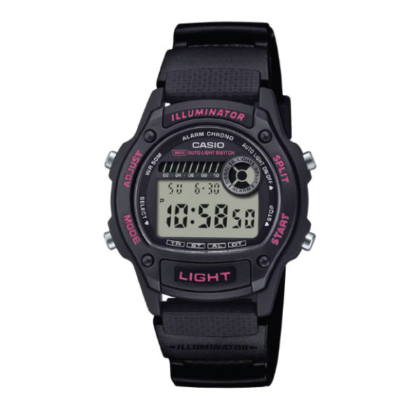 Casio Casual Men Digital Watch - Black | W-220H-1A2VDF