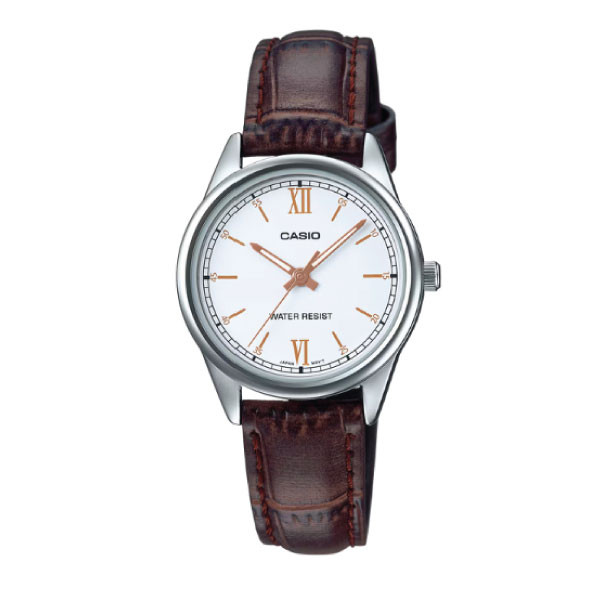 Casio Women 3-Hand Watch - Brown | LTP-V005L-7B3UDF