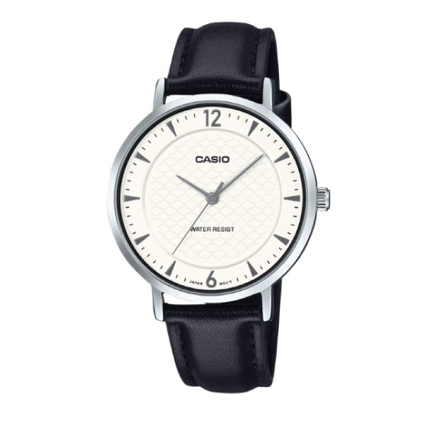 Casio Women 3-Hand Watch - Black / White | LTP-VT04L-7A2DF