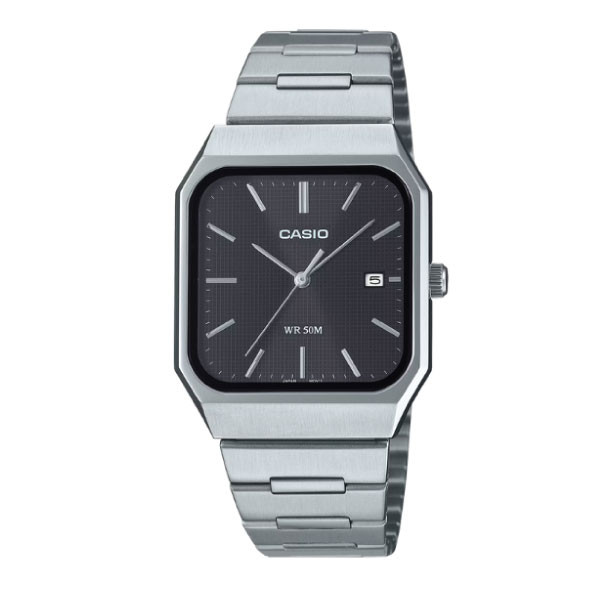 Casio Men 3-Hand Watch - Silver | MTP-B185D-1AVDF