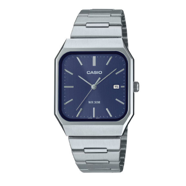 Casio Men 3-Hand Watch - Blue / Silver | MTP-B185D-2A1VDF