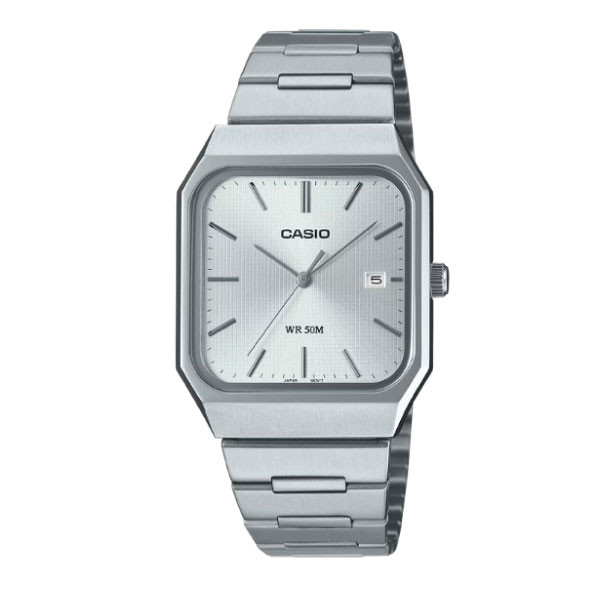 Casio Men 3-Hand Watch - Silver | MTP-B185D-7AVDF