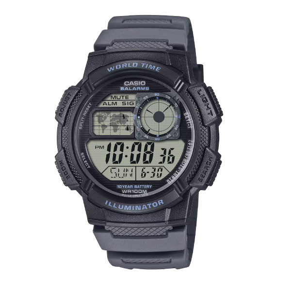 Casio Men Digital Watch - Black / Grey | AE-1000W-8AVDF