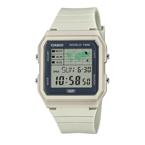 Casio Unisex Digital Watch - White | LF-30W-8ADF