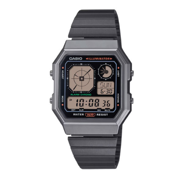 Casio Vintage Digital Unisex Watch - Black | A130WEGG-1ADF